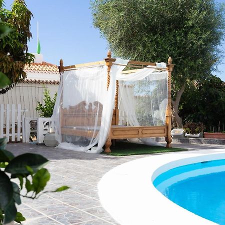 Bungalow Palm Mar With Pool And Garden Arona  Eksteriør billede