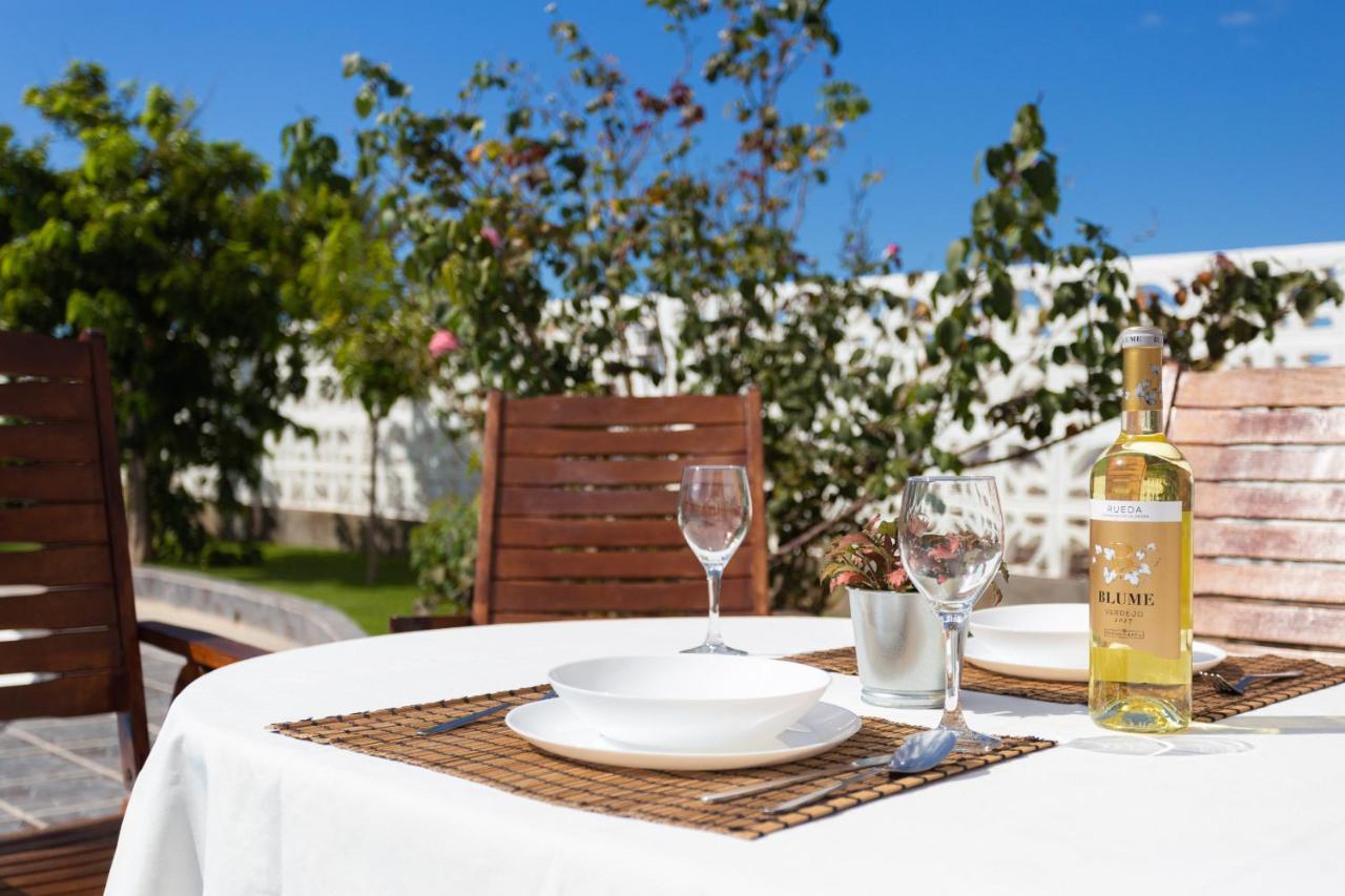 Bungalow Palm Mar With Pool And Garden Arona  Eksteriør billede