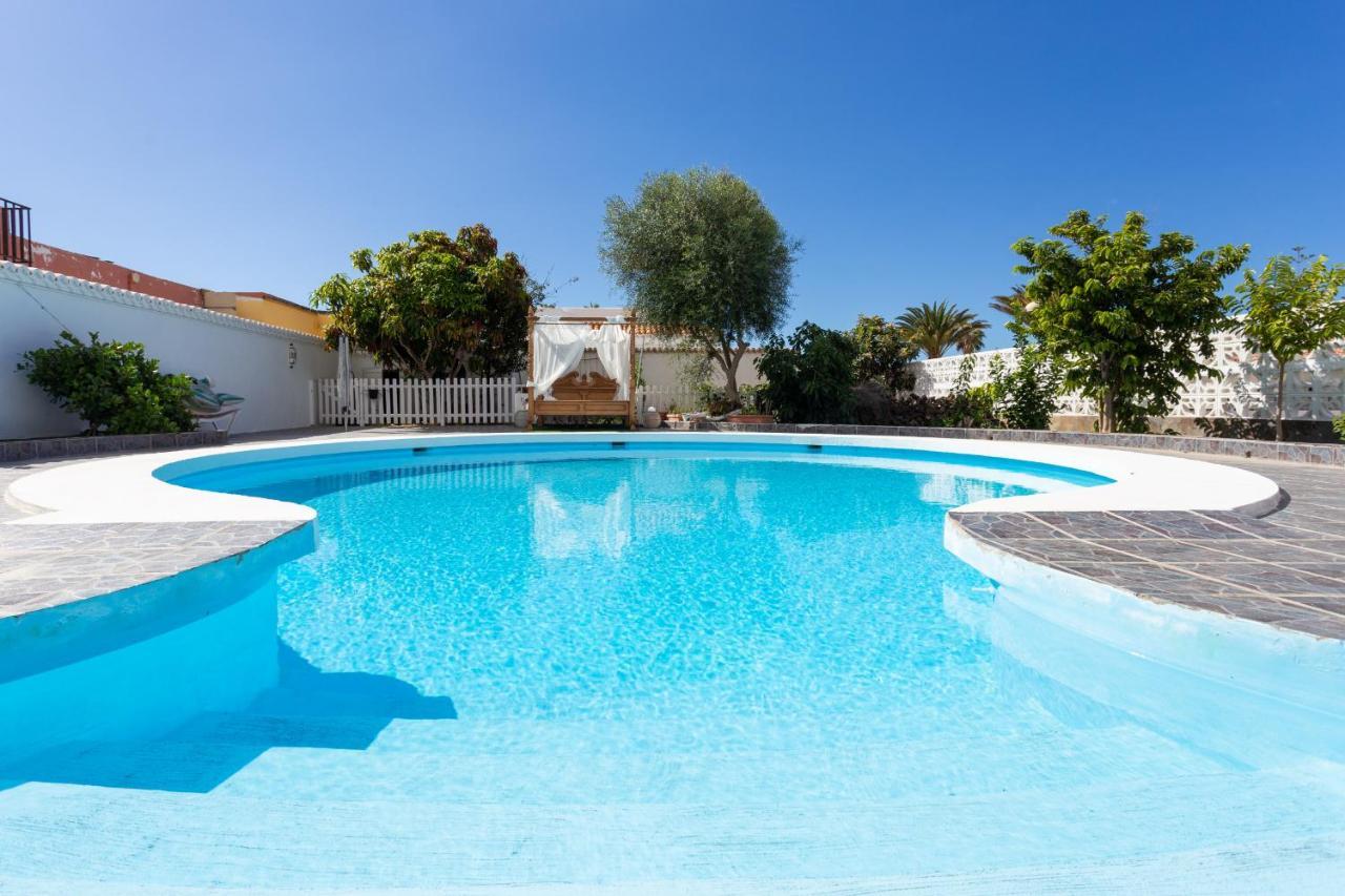 Bungalow Palm Mar With Pool And Garden Arona  Eksteriør billede