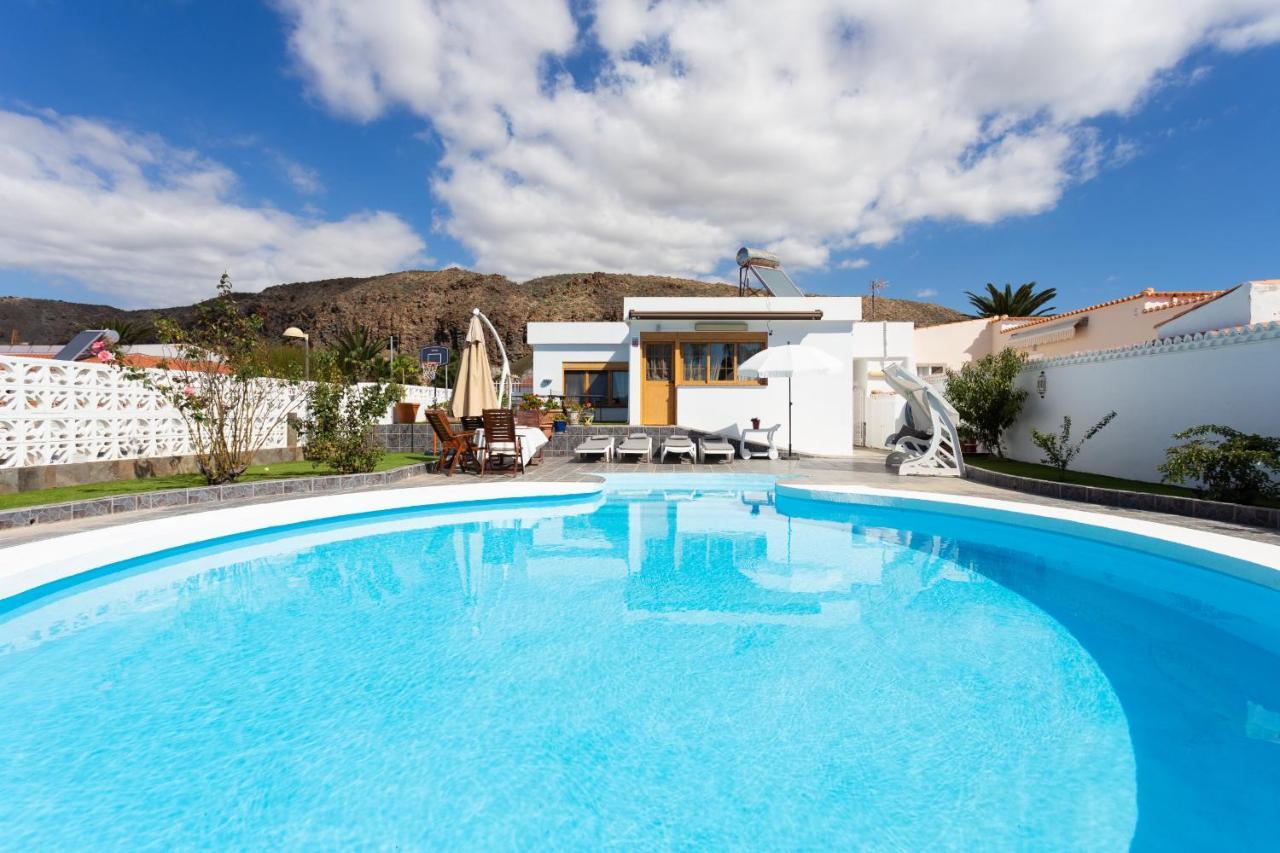 Bungalow Palm Mar With Pool And Garden Arona  Eksteriør billede